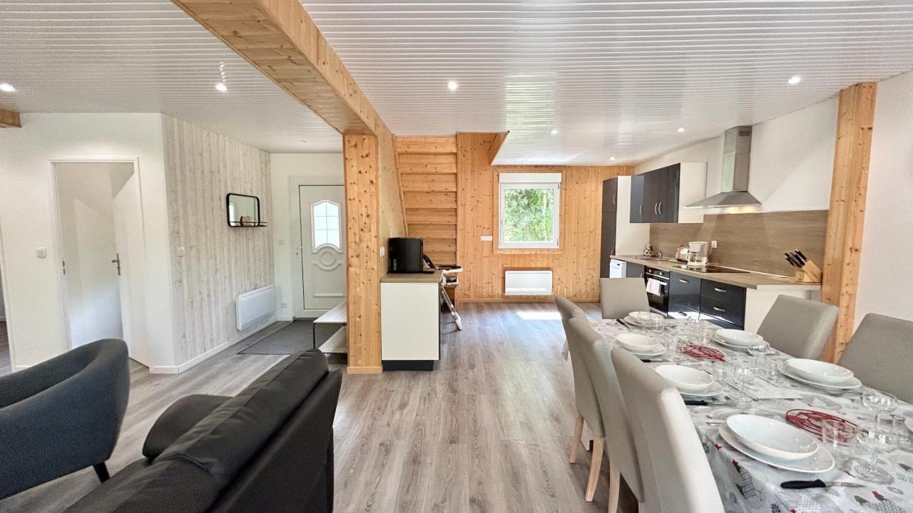 Chalet Avec Terrasse Sur Pilotis Vue Sur L'Etang Rue  Eksteriør bilde